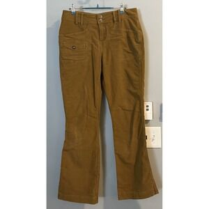 Royal Robbins Pants Straight Leg Cotton Stretch Active‎ Outdoors Hiking Womens 6
